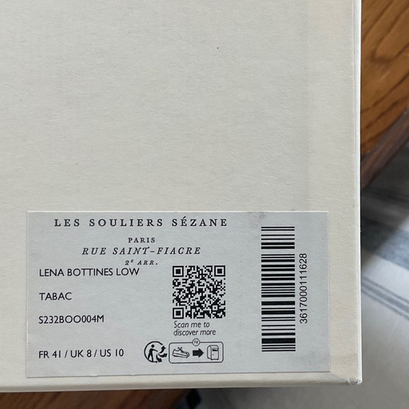 SEZANE Lena Suede Lug Sole Boots - Picture 8 of 8